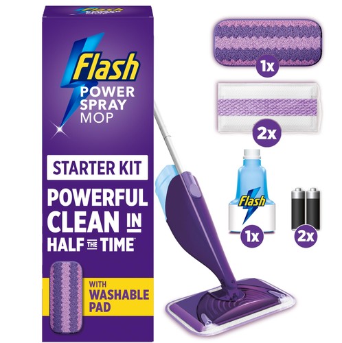 Flash power spray mop floor - mop,