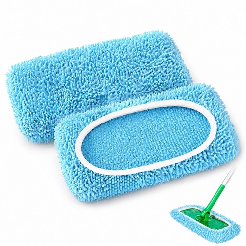 Pack reusable mop pads - 2,