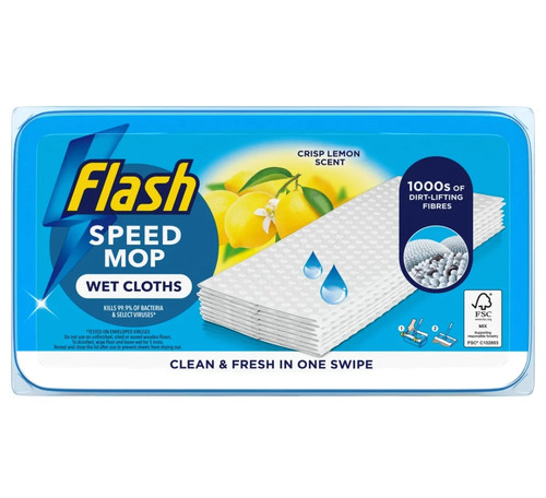 Flash speedmop wet cloths - flash,