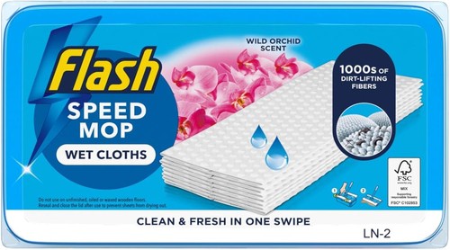 Flash speedmop wet cloth - flash,