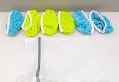 Pack reusable mop pads - mop,