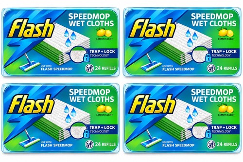 Flash speedmop wet cloth - flash,