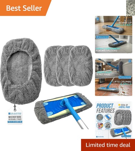 Versatile microfiber mop pads - versatile,