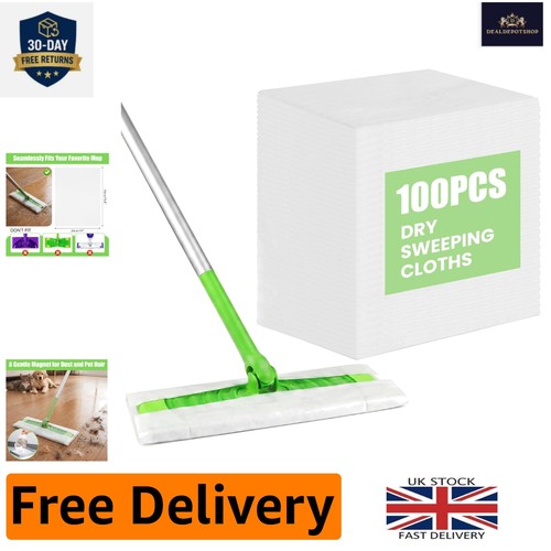 100 pack flash speed mop - flash, dry