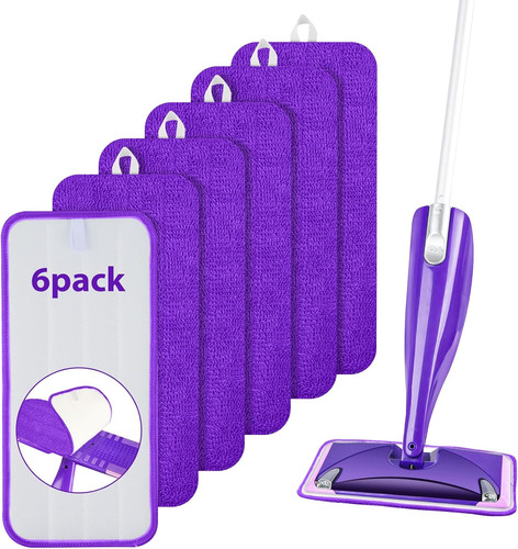 Uraqt reusable mop refill pads - reusable,