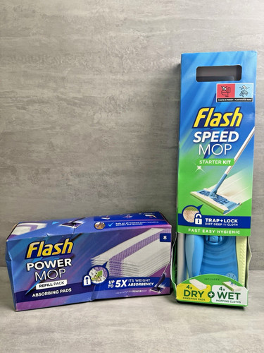 Flash power mop kit - kit, all-in-one