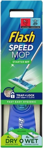 Speed mop starter kit - mop,