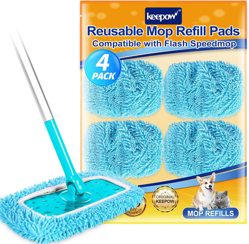 Keepow reusable mop pads for - keepow,